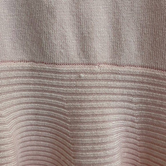 7th Avenue Design Studio by New York & Company Pink Peplum Sweater Size M - Picture 4 of 5